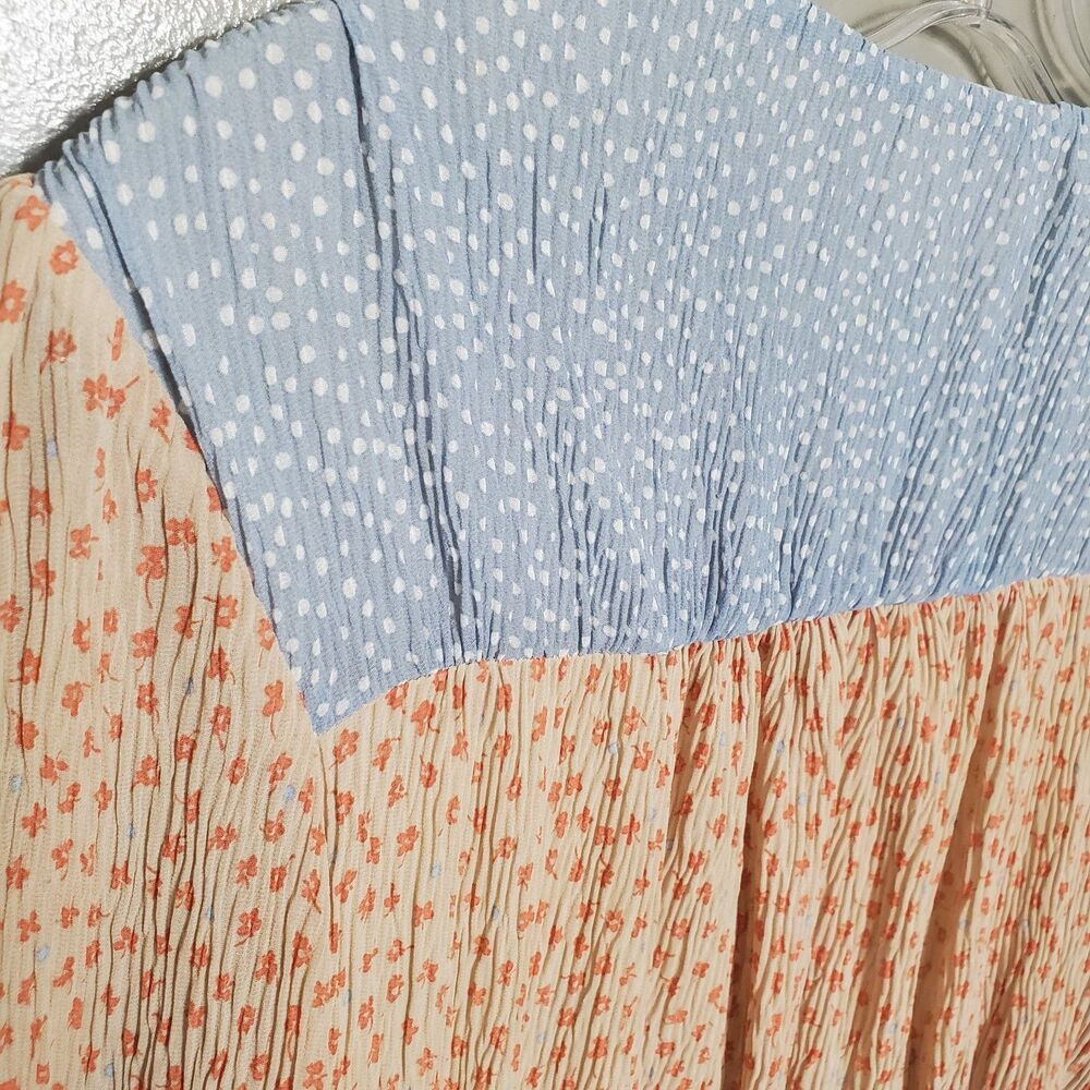 Orange Creek Dress Womens Size Small Floral Midi Cottagecore Prairie Lined - Picture 10 of 13